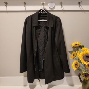 Like new-TUMI Tech coat with detachable liner
